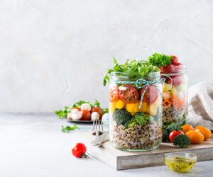 Healthy Homemade Salad Jar Recipe