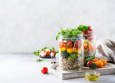 Healthy Homemade Salad Jar Recipe